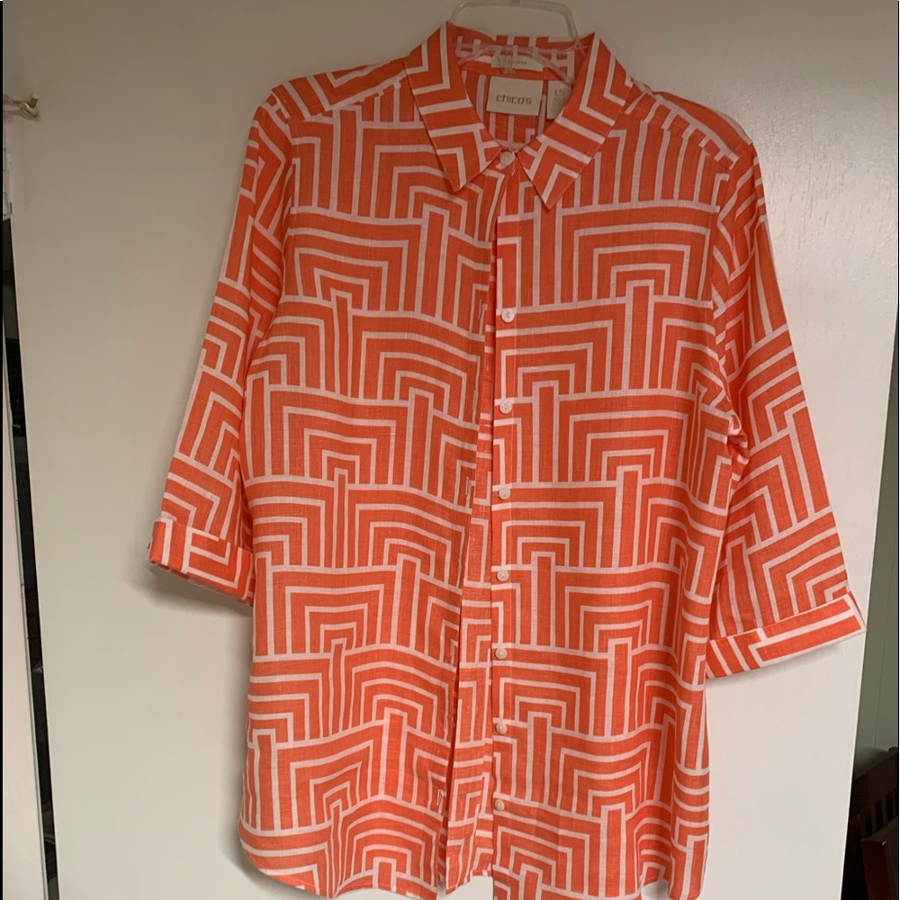 Chico’s blouse-Linen